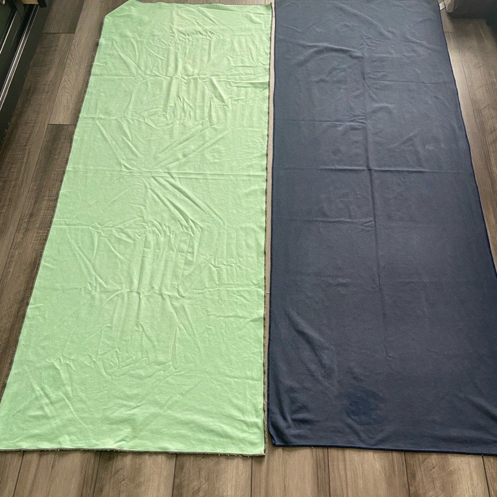 Manuka - Equa yoga towels- 1 Navy, 1 Mint Green 
Size:
Standard 72" (182cm)